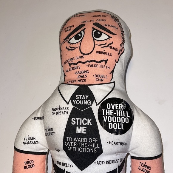 Over the Hill Voodoo Doll Gag Gift Funny Toy - Picture 3 of 7